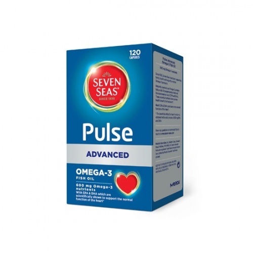 Seven Seas Pulse Advanced Omega-3 Pure Fish Oil Capsules 120s